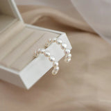 Freshwater Pearl Earrings 925 Sterling Silver Jewelry