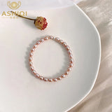 Freshwater Pearl Elastic Bracelet Women