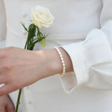 Freshwater Pearl Elastic Bracelet Women