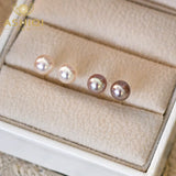 Freshwater Pearl Jewelry 925 Sterling Silver Small Earrings