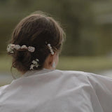 Freshwater Pearl Hair Clips Pins for Women
