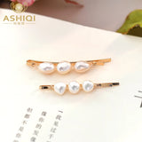 Freshwater Pearl Hair Clips Pins for Women