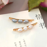Freshwater Pearl Hair Clips Pins for Women