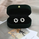 Freshwater Pearl Earrings 925 Sterling Silver Small Jewelry for Girls