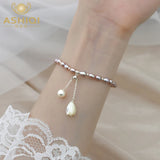 Pearl Magnolia Flower Bracelet for Women