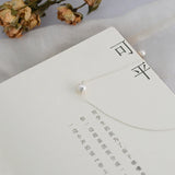 Freshwater Pearl Necklace 925 Sterling Silver Chain Jewelry Girls Women