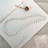 Freshwater Pearl Necklace 925 Sterling Silver Jewelry for Women Gift