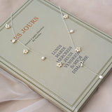 Natural Freshwater Pearl Necklace 925 Sterling Silver Jewelry Wedding