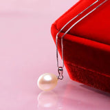 Freshwater Pearl Necklace & Pendant Set 925 Sterling Silver
