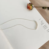 Freshwater Pearl Pendant Necklace 925 Silver