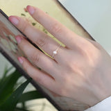 Freshwater Pearl Ring 925 Silver Jewelry for Girls