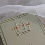Freshwater Pearl 925 Silver Dangle Earrings for Women