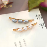 Freshwater Pearl Hair Clips Pins for Women