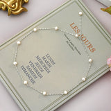 Freshwater Pearls Sterling Silver Necklace Jewelry for Women