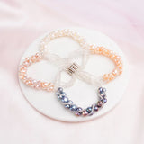Freshwater Pearl Bracelet Glass Beads