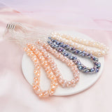 Freshwater Pearl Necklace for Women Fine Jewelry Wedding