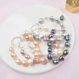 Natural Freshwater Pearl Bracelet 925 Sterling Silver Jewelry Women