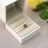 Hetian Jade 925 Silver Pendant Necklace Women's Jewelry