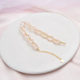 3-4mm Freshwater Pearl 925 Sterling Silver Bracelet for Women