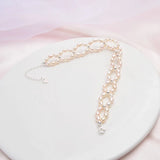 3-4mm Freshwater Pearl 925 Sterling Silver Bracelet for Women