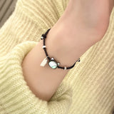 Cat Woven Bracelet 925 Sterling Silver Jewelry for Girls