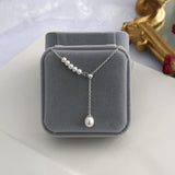 Freshwater Pearl 925 Sterling Silver Necklace Pendant for Women