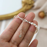 Freshwater Pearl Silver Bracelet with Women