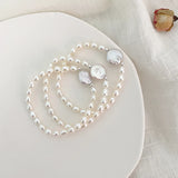 Freshwater Pearl Bracelet - 12-13mm Large Button Pearl Jewelry