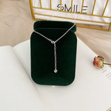 Freshwater Pearl Kitten Claw Necklace 925 Sterling Silver Chain for Women