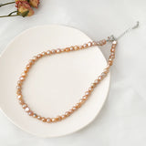Natural Freshwater Pearl Necklace for Women Baroque Pearl Jewelry