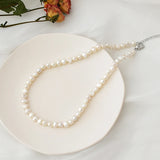 Natural Freshwater Pearl Necklace for Women Baroque Pearl Jewelry