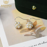 925 Silver Earrings Freshwater Pearl Jewelry