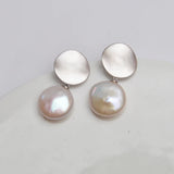 925 Silver Earring Freshwater Pearl Jewelry Women