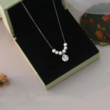 925 Silver Freshwater Pearl Necklace Women's Jewelry