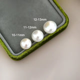 925 Silver Freshwater Pearl Stud Earrings for Women