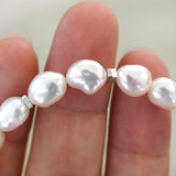 Baroque Pearl 925 Silver Bracelet for Women Gift