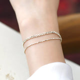 Baroque Pearl 925 Silver Bracelet for Women Gift