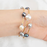 Baroque Pearl Bracelets for Women - Natural Freshwater Jewelry Gift
