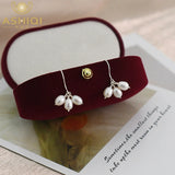 Freshwater Pearl 925 Silver Earrings for Women