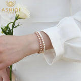 Freshwater Pearl Elastic Bracelet Women's Jewelry Gift