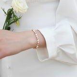 Freshwater Pearl Elastic Bracelet Women's Jewelry Gift
