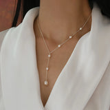 Classic Pearl Pendant Necklace for Women