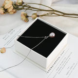 Freshwater Pearl 925 Silver Pendant Necklace for Women