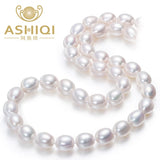 Freshwater Pearl Necklace for Women, 40-45 cm Pearl Jewelry