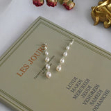 Freshwater Pearl Tassel Earrings 925 Sterling Silver Gift