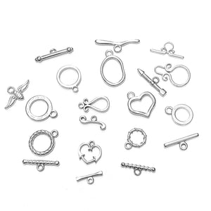 10 Sets Steel Stainless Steel OT Buckle Hooks Clasps For DIY Jewelry Making