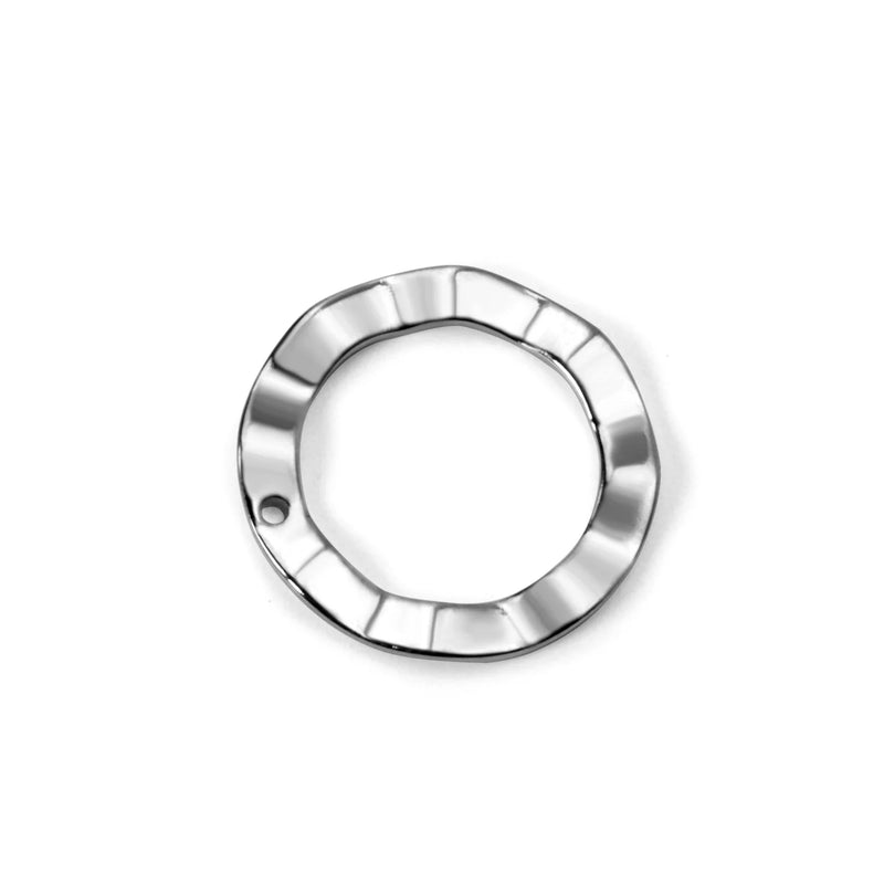 100 Pcs Stainless Steel Hollow Out Pendant Jewelry Making Supplies