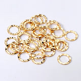 100 Pcs Stainless Steel Hollow Out Pendant Jewelry Making Supplies