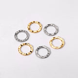 100 Pcs Stainless Steel Hollow Out Pendant Jewelry Making Supplies