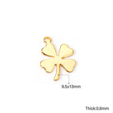 100 Pcs Stainless Steel Heart Charm Pendant for DIY Jewelry Making
